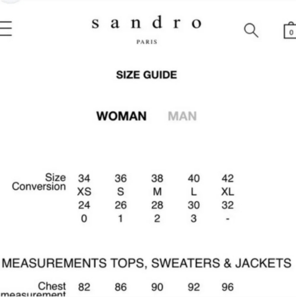 Sandro Henria Embroidered "S" Logo Tee Black T-Shirt Sandro 0 or XS - Picture 13 of 17